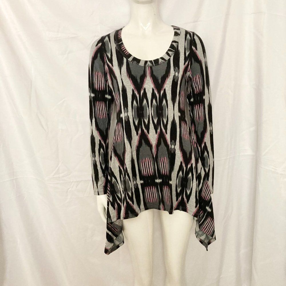 Karen‎ Kane Women's Medium Boho Knit Top Textured Luxury Lightweight $94 MSRP
